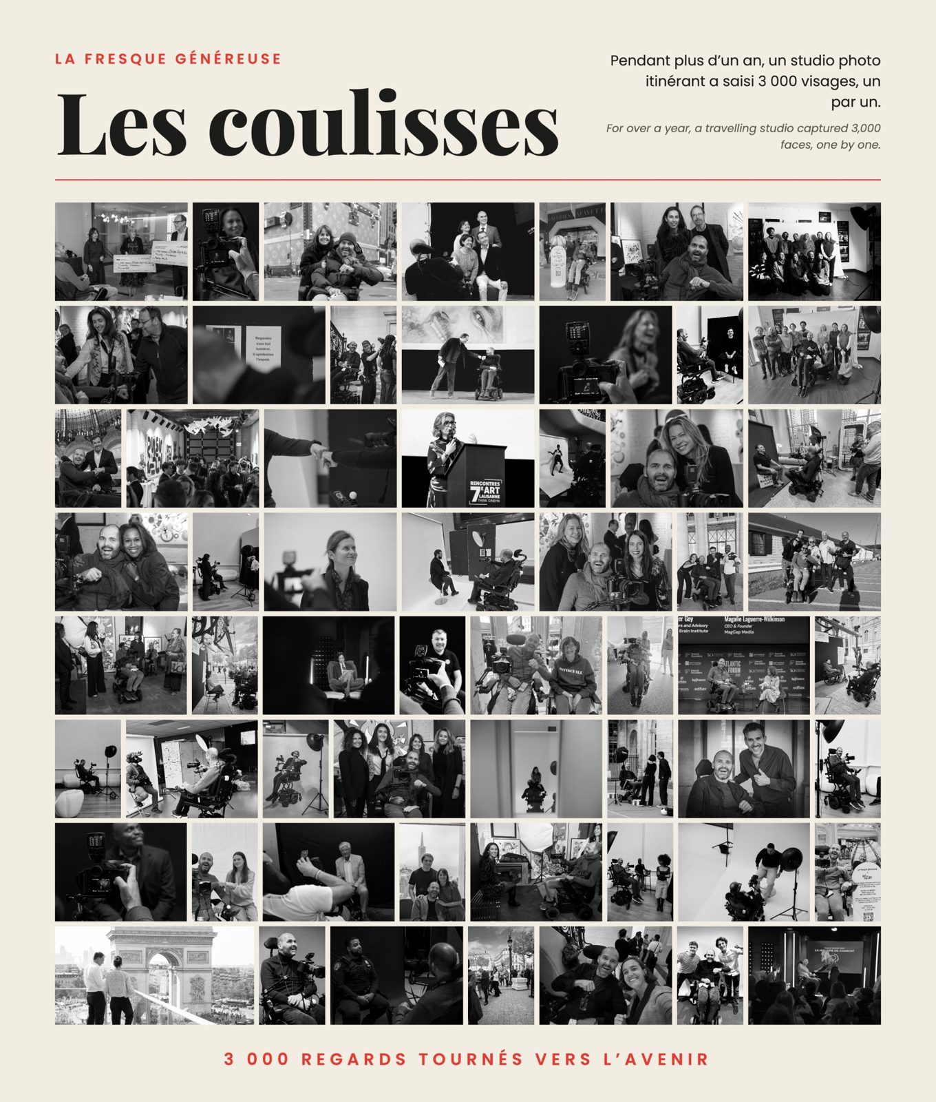 Panneau de l'exposition. Son texte est lu par le lecteur audio et retranscrit ci-dessous.