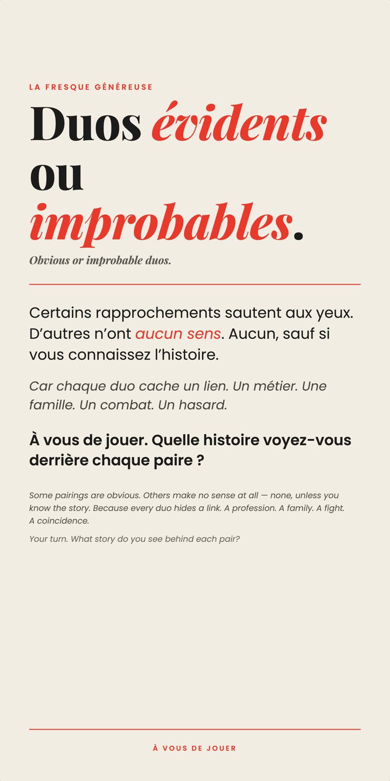 Panneau de l'exposition. Son texte est lu par le lecteur audio et retranscrit ci-dessous.